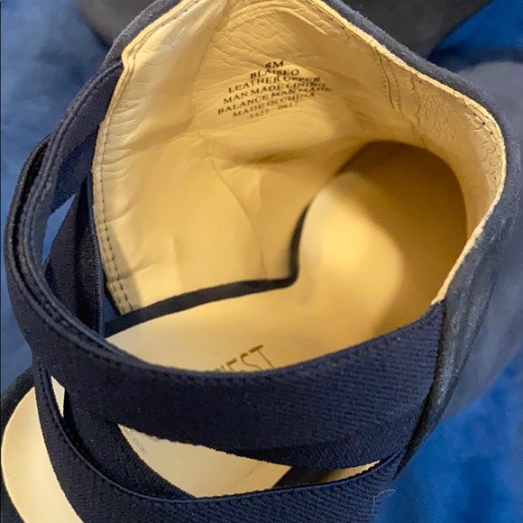 Nine West Navy Blue Strappy Booties - Picture 3 of 3